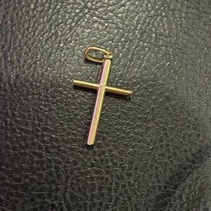 SOLDDD!!!Gold Cross Pendant